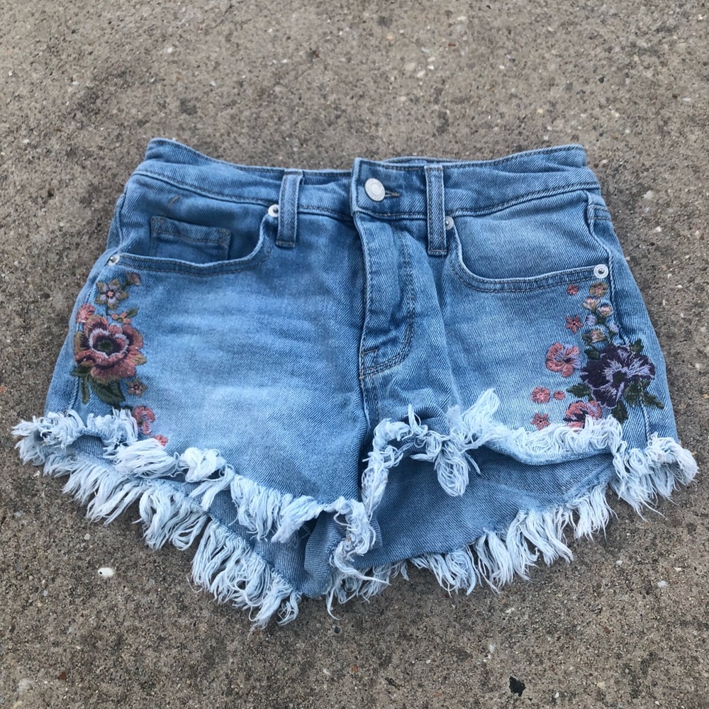 mid rise shorts